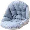 Sharplace Cuscino per Amaca Sospeso, Comodo con Cinghia, per Soggiorno E Giardino, Blu