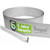 innogard 6008-001 - Nastro di bordatura per prato - in alluminio-zinco - altezza 15 cm, sottile e stabile - bordo con lunghezza di 10 m