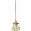 SHINEOFI Rastrello da Giardino in Bamboo Leggero e Durevole Rastrello per Livellare Sabbia Strumento Manuale Multifunzionale per Aiuole Parco e Cortili Design Giapponese Elegante