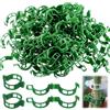 Generic Clip per pomodori, clip per piante da interno, clip di supporto per pomodori per traliccio a corda, clip per piante da giardino (200, verde)