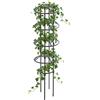 Generic Traliccio da giardino - Supporto da giardino in metallo resistente antiruggine - traliccio obelisco | per serra in vaso per interni ed esterni, verdura, frutta, vite, clematide,