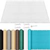 SUNLIMEI Telo Parasole Tenda da Sole 120 x 200 cm HDPE Resistente Ai Raggi UV Traspirante Tenda da Sole Privacy con Occhielli con Fune e Occhiellato per Cortile Patio e Campeggio, Bianco