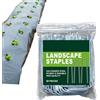 Generico 50-Piece Hot-Dip Galvanized Landscape Nails - Garden Ground Stakes For Fabric Weed Barrier | Heavy-Duty Lawn Fixing Nails For Landscaping | Rust-Resistant, Flexible Light Stâkes