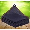 YSPP Rete Ombreggiante 6x6 4x10 Vela Ombreggiante Rettangolare Telo Ombreggiante Tessuto Ombra Anti-UV 90% Tessuto Ombreggiante Pergole per Balconi Terrazza Tetti Giardino,black-6x6m