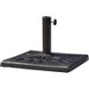 Outsunny Base per Ombrellone Diametro 3,8/4,8cm Peso 15Kg da Giardino Resina 47x47x32cm
