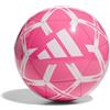 adidas Starlancer Club Soocer - Pallone unisex, colore: rosa/bianco, 5