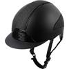 SWING Casco da equitazione H24 Shine, nero opaco, 57-59 cm