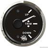 OSCULATI Indicatore Trim 0-190 Ohm Nero/Lucida