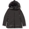 Cmp Giacca Softshell Con Cappuccio Eco Fur, Donna, Dust, 42, Dust