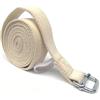 EXKURPOO cinghia yoga Cintura elastica for yoga da 3 metri, con cinturino spesso, tracolla aperta, fascia toracica for lo sport