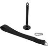 Generico Arm Wrestling Training Strap - Iron Nylon | Forearm Exerciser Nylon Finger Thumb Rings | Hand And Arm Strengthener For Grip Strength Development Wrist Conditioning