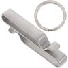 TOMETURE Portachiavi in Metallo Moschettone in Titanio Leggero, Portachiavi da Cintura Resistente per Uomo, Accessorio Compatto per Campeggio e Uso Outdoor, Porta Chiavi Sicuro
