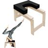 CAWI Sedia da yoga e poggiatesta Premium - Made in Europe - per fitness, meditazione e relax