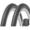 ECOVELO 2 COPERTONI KENDA 700X40C PNEUMATICI DEMI SLICK CICLOCROSS TURISMO GOMME GRAVEL STRADALE BICI UOMO 28"