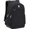 Macron Zaino Zainetto Sportivo Route Backpack Multiuso Nero