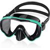 EverSport Occhialini da nuoto per adulti con copertura per il naso per donne e uomini, nessuna perdita, ampia visuale trasparente, maschera subacquea per immersioni in acqua aperta, piscina