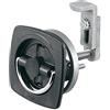Perko 0932DP2BLK Flush Lock & Latch - Regolabile