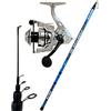 kolpo combo da pesca bolognese con canna 5 mt + mulinello con frizione micrometrica