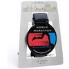 Qthrone Medagliere da Tavolo Personalizzato di Maratona di Atene - Porta medaglie Running in Acciaio Inossidabile di Alta qualità con Incisione Laser - Personalized Medal Holder Marathon Runner Gift