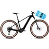 DERUIZ Bicicletta elettrica da 29 pollici, da uomo e da donna, con freno a disco, 11 marce, motore centrale da 250 W, 110 Nm, batteria da 48 V, 720 Wh, portata fino a 180 KM (nero, M: 40 cm)