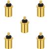 Klaisy 5Pcs Butani Esterni Ricarica Adattatore Campeggi Esterni Ricarica Adattatore Portatile Fornello Connettore Canister Accessori
