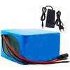 Generic ZHIKAN 12V 30Ah Batteria al litio con caricatore per Ebike Batteria Inverter Lampada Xenon Illuminazione stradale solare