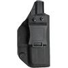 ACEXIER IWB Fondina Tattica KYDEX per Gl1ock 43 G1ock 43X Airsoft Pistola Fondina Mano Destra Nascosta Custodia per Pistola Accessori da Caccia