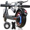 QnQ Monopattini Elettrici, Motore 500W, 8,5 Monopattino Elettrico Pieghevole, Batteria 7,8Ah, Applicazione, Massimo 25km/h, Portata 20-25km, Doppio Freno, Massimo 120kg