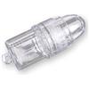 AMSLSIU Lampada da Pesca in plastica Impermeabile Che attira Le luci subacquee Che attirano Gli Attrezzi da Pesca Lampade Flash Luminose Portatili, Giallo