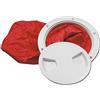 TREM Tappo ispezione bianco per barca camper gommone vela con tasca mm 210 (050227)