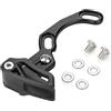 Gedourain Guidacatena, Design Leggero e Portatile Facilità d'uso Catene Resistenti alla corrosione Staffa con rondella e Vite per Disco Tondo 30-40T per Disco Ovale 30T-38T(ISCG 03 Nero)