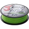 Daiwa J-Trenza 8 - Filo intrecciato 150 m, verde scuro, giallo verde, DM: 0,24 mm