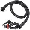 Aprilsunnyzone 1 tubo gonfiabile per pompa dell'aria da 2 m, con 5 ugelli, compatibile con kayak, paddle, materasso, divano, palla da spiaggia e giocattoli