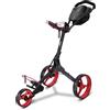 Big Max IQ² - Trolley da golf (nero-rosso)