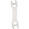 Gdfnmogo Set di chiavi coniche per mozzo della bicicletta, in acciaio inox, chiave conica per regolazione mozzo ruota, 13/14/15/16/17/18/19/20 mm (4 pezzi) - Sottile Prof(19/20 mm)