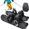 Generico Ski Pattini - Sci Corti Da Neve Per Snowboard | Ciaspole Sportive Antiscivolo Per Uomini Donne Atleti Principianti Escursioni Attività All'Aperto