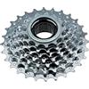 SUNRACE Cassetta pignoni 7 v, a filetto, ingranaggi 13-28, cromata Cassette sprockets 7 v, with threaded, gears 13-28, chrome