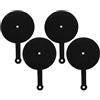 QOXEZY Pool Aim Training Aid - Set di 4 cuscinetti in plastica leggera per allenamento da biliardo