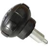 TISHITA Sports Bike Pull Pin Knob Accessorio per Regolazione Bici da Fitness Vite di Fissaggio con Molla Integrata Materiale Durevole Acciaio Inox E Pp Adatto, Nero