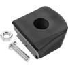 Abaodam Copripunta Pattini a Rotelle Freno Sostitutivo Nero in Pu e Plastica, Compatibile con Pattini a Rotelle e Pattini da Skating, per Skating Outdoor