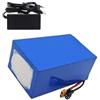 GAOZITAIGZ Batteria Per Bici Elettrica 36V 13Ah 10S5P, Batteria In PVC Impermeabile, Batteria Per Scooter Elettrico, Batteria Al Litio Ricaricabile Con Caricabatteria (36V 13AH),XT60