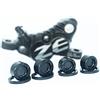 Generic Parti del kit del pistone della pinza del freno a disco idraulico della bici Adatto per pistoni shimano Zee M640 M810 M820 M7120 M8020 M8120 M9120