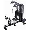 JK Fitness【Stazione Multifunzione JK 6160 Pacco Pesi 102 kg】Multi Gym Home Palestra Completa: Chest/Butterfly regolabile, Lat Machine, Cavi, Fly Arms, Preacher, Leg Press | Struttura Pro Compatta