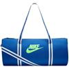 NIKE Heritage - Borsa sportiva unisex, retrò/vintage, con manici doppi e tracolla regolabile, taglia unica 30 l, blu reale (DB0492-480)