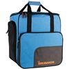 Brubaker Super Performance - Borsa Porta Scarponi da Sci Borsa da Casco con portascarpe - Blu Nero