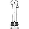 LANTUS Stepper con Manubrio Regolabile, Impugnature Antiscivolo ed Elastici, Step Fitness con Monitor LCD per Casa e Palestra, Strumento Professionale Multifunzione per l'home Fitness Unisex Adulto (A)