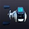 SPORTARC Mulinello da pesca elettrico, Ruota da pesca elettrica digitale, Mulinello da pesca Baitcasting ricaricabile Display retroilluminato Allarme morso, Schermo grande