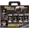 RifleCX - Set per la Pulizia delle Armi - Set Completo per la Cura delle Armi da Fuoco - con detergente, Olio, lubrificante, 1 Paio di Occhiali protettivi e 10 Paia di Guanti - per Il tiro Sportivo