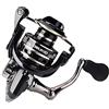 ZESLIV Mulinello da pesca per acqua salata spinning mulinello a ruota libera 5,2:1 AC2000