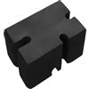getuse Bench Block EVA Bench Press Block antiscivolo Training Board 4 Altezza regolabile Fitness Trainer (22 x 15 x 10,2 cm) - Nero